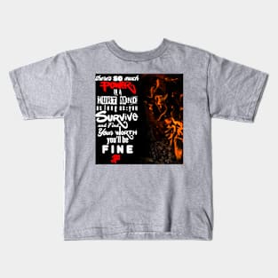 Power In A Hurt Mind Kids T-Shirt